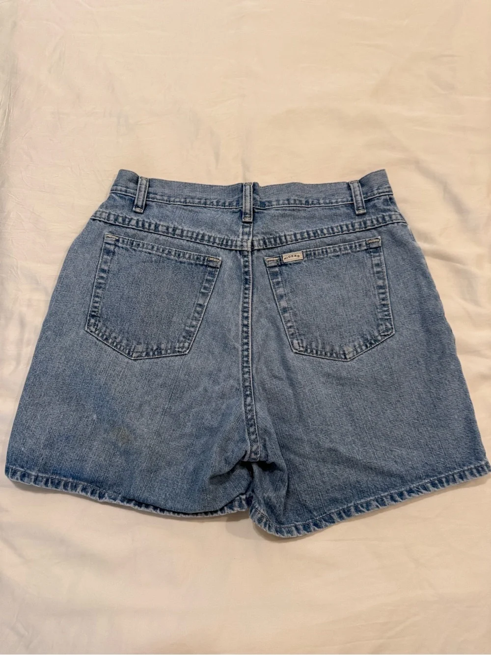 Riders by LEE Classic Denim Jorts, High-Rise Blue Denim Shorts